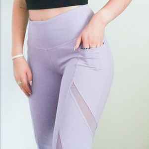 Purple buttery soft leggings